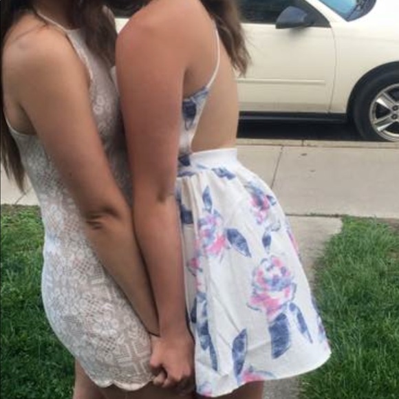 Bought from Tobi. Super cute floral skater dress. - Picture 2 of 4